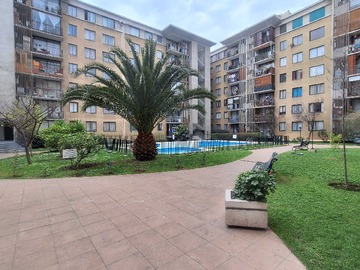 Departamento en venta en DptoVenta Parque OHiggins piso7° 2D 1B logia (139586), Santiago - 2 dormitorios, 1 baño