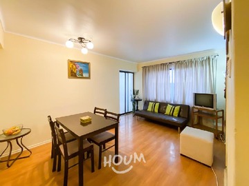 Departamento en arriendo mensual en Avenida La Marina, Viña del Mar - 3 dormitorios, 2 baños