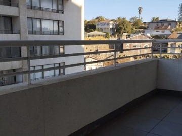 Departamento en arriendo mensual en Viña del Mar, Viña del Mar - 2 dormitorios, 2 baños