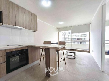 Departamento en arriendo mensual en Avenida Quilin, Macul - 1 dormitorio, 1 baño