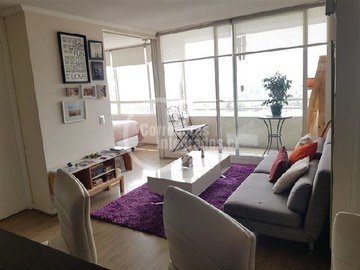 Departamento en arriendo mensual en San Eugenio - Carlos Dittborn, Ñuñoa - 2 dormitorios, 1 baño