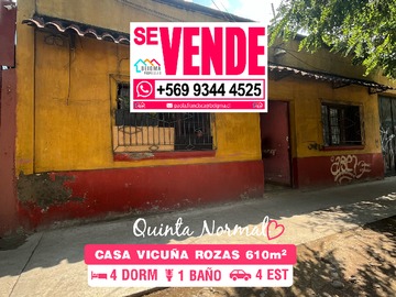 Venta / Casa / Quinta Normal