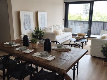 Departamento en venta en Bilbao, Ñuñoa - 2 dormitorios, 2 baños