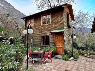 Parcela en venta en Venta de Parcela con 2 Casas, Gran Piscina, Terreno 5.000 m2, Centro San Alfonso, San José de Maipo - 6 dormitorios, 2 baños