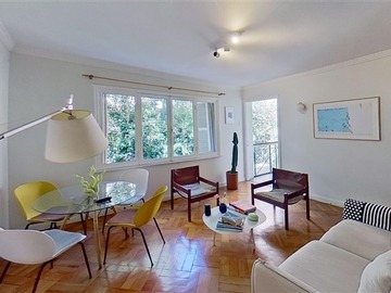 Departamento en venta en Renato Sánchez / Metro El Golf, Las Condes - 2 dormitorios, 1 baño