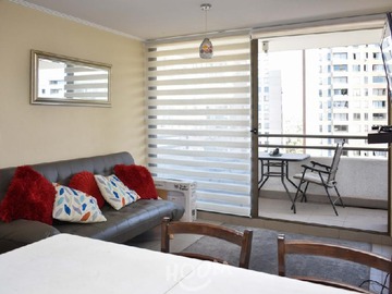 Departamento en arriendo mensual en Vicuña Mackenna, La Florida - 1 dormitorio, 1 baño