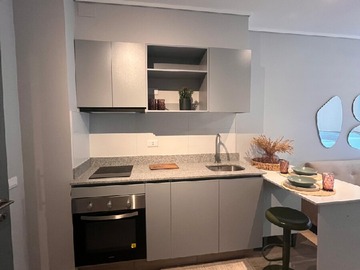 Departamento en arriendo mensual en Metro Rondizzoni, Santiago - 1 dormitorio, 1 baño