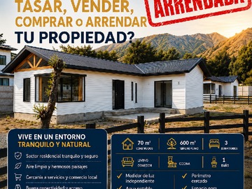 Casa en arriendo mensual en Idahue, Coltauco - 3 dormitorios, 1 baño
