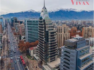 Oficina en arriendo mensual en Apoquindo / Metro El Golf y Tobalaba / Augusto Leguía, Las Condes - 3 baños