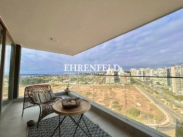 Departamento en arriendo mensual en Concón, Concón - 2 dormitorios, 2 baños