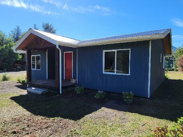 Casa en arriendo mensual en Cabaña amoblada ensenada (75403), Puerto Montt - 2 dormitorios, 1 baño