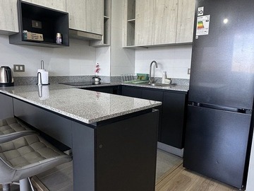 Departamento en arriendo mensual en Av alessandri, Viña del Mar - 2 dormitorios, 1 baño