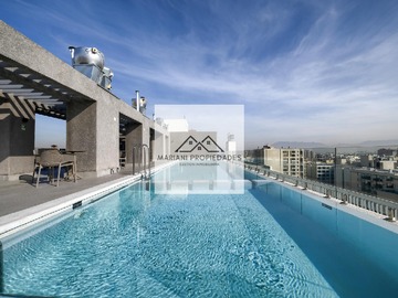 Departamento en arriendo mensual en Avenida Ejército Libertador 634, Santiago - 1 dormitorio, 1 baño