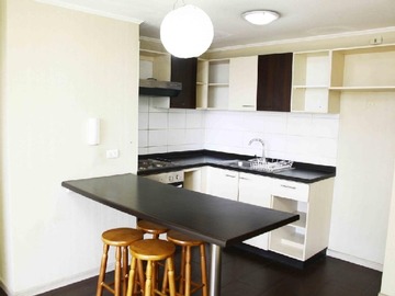 Departamento en arriendo mensual en 400.000.- Arriendo Hermoso Departamento 49 Mt2 Piso 3 - 2 dormitorios, 1 baño