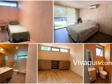 Casa en arriendo mensual en Carretera General San Martin - Chicureo, Colina - 2 dormitorios, 2 baños