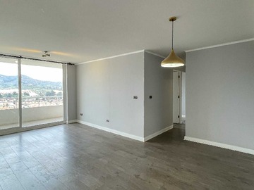 Departamento en arriendo mensual en Arriendo depto cercano a comercio, Peñablanca (178978), Villa Alemana - 3 dormitorios, 2 baños