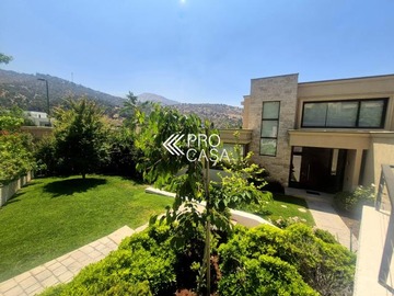 Casa en arriendo mensual en Condominio - Los Litres, Lo Barnechea - 5 dormitorios, 5 baños