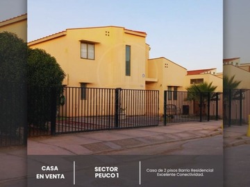 Casa en venta en Sector villa el peuco 1, Calama - 5 dormitorios, 3 baños