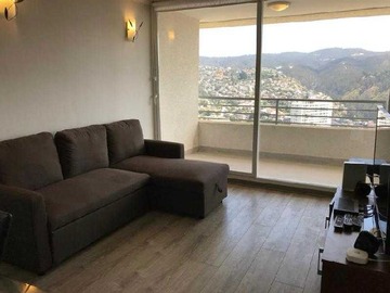 Departamento en venta en Y 2 Baños Cerro Las Delicias (173620), Valparaíso - 2 dormitorios, 2 baños