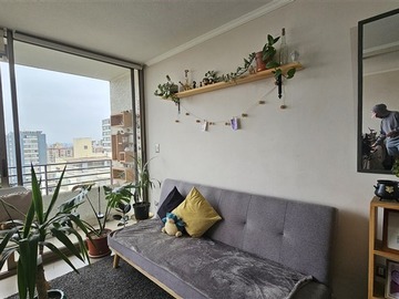 Departamento en arriendo mensual en Novena Avenida / Ciudad del Niño, San Miguel - 1 dormitorio, 1 baño