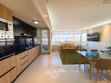 Departamento en arriendo mensual en Índico, Viña del Mar - 2 dormitorios, 2 baños