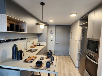 Departamento en arriendo mensual en José Miguel Carrera 699, Santiago - 1 dormitorio, 1 baño