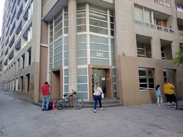 Departamento en arriendo mensual en Lord cochrane/ eleuterio ramírez, Santiago - 2 dormitorios, 1 baño