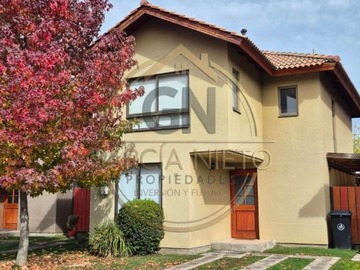 Casa en arriendo mensual en Linda casa en condominio cerrado (162640), Machalí - 3 dormitorios, 3 baños