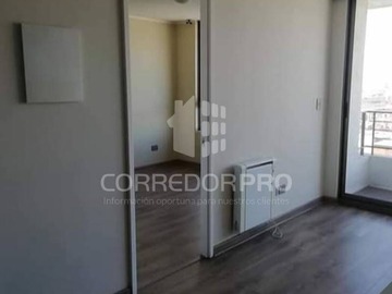 Departamento en venta en Departamento de 1d+1b+terraza cerca de metro san alb. Hurt., Estación Central - 1 dormitorio, 1 baño