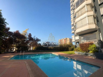 Departamento en arriendo mensual en Departamento con vista al mar en jardín del mar (174417), Viña del Mar - 2 dormitorios, 2 baños