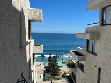 Departamento en arriendo mensual en 5° Sector Reñaca Primera vista Gran Terraza (137796), Viña del Mar - 1 dormitorio, 1 baño