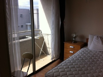 Departamento en arriendo mensual en Amunategui, Santiago - 1 dormitorio, 1 baño