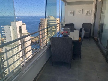 Departamento en venta en Oportunidad! departamento con vista al mar (173242), Viña del Mar - 4 dormitorios, 3 baños