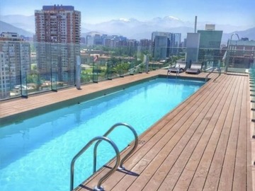 Departamento en venta en Metro Escuela Militar-Burgos, Las Condes - 1 dormitorio, 1 baño
