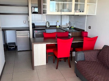 Departamento en arriendo mensual en Gregorio Marañon, Viña del Mar - 2 dormitorios, 1 baño