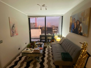 Departamento en venta en Venta depto piso 10 con terraza (167510), Ñuñoa - 1 dormitorio, 1 baño