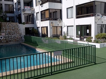 Departamento en venta en Av Isidora Dubornais , primera línea, frente al mar, subida los lobos, El Quisco - 3 dormitorios, 2 baños