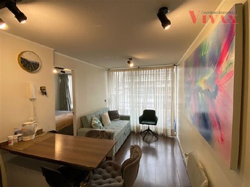 Departamento en venta en Mario Kreutzberger /Metro Santa Ana, Santiago - 1 dormitorio, 1 baño