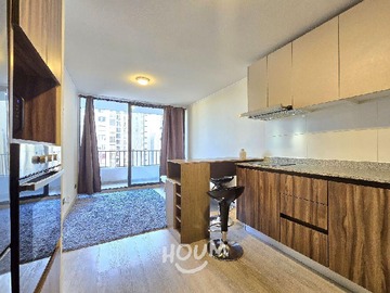 Departamento en arriendo mensual en San diego, Santiago - 1 dormitorio, 1 baño