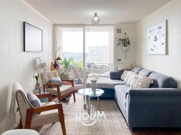 Departamento en venta en Lago Zenteno, Viña del Mar - 2 dormitorios, 1 baño