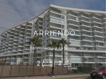 Departamento en arriendo mensual en Los Nísperos 1700, La Serena - 2 dormitorios, 2 baños
