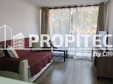 Departamento en arriendo mensual en Av. España 445, Santiago - 1 dormitorio, 1 baño