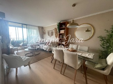 Departamento en arriendo mensual en Lord Cochrane, Viña del Mar - 2 dormitorios, 2 baños
