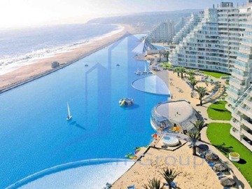 Departamento en venta en Exclusivo condominio san alfonso del mar, Algarrobo - 3 dormitorios, 3 baños