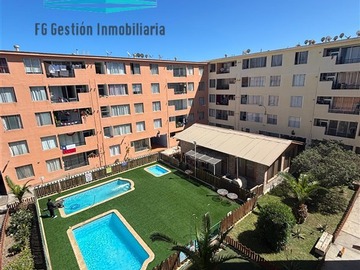 Departamento en arriendo mensual en Oficina bonasort 280, Antofagasta - 2 dormitorios, 1 baño