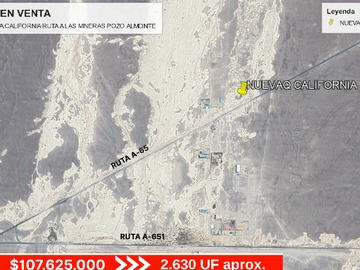 Terreno Industrial en venta en Q929+vm, Pozo Almonte