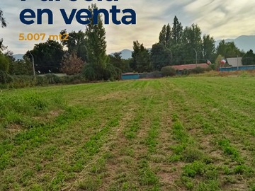 Terreno en venta en Amplia Parcela los Andes