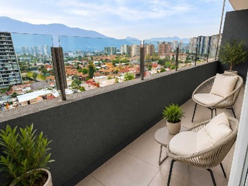 Departamento en arriendo mensual en Amplio y Luminoso Arriendo Metro Mirador (177862), Santiago - 1 dormitorio, 1 baño