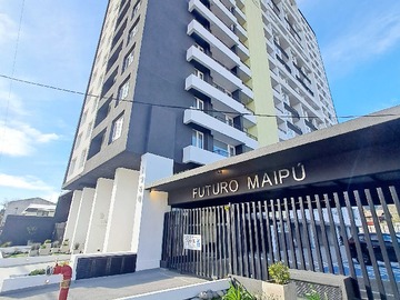 Departamento en arriendo mensual en Estupendo Depto., Edificio Futuro Maipú, Ccp (174460), Concepción - 1 dormitorio, 1 baño