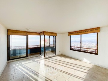 Departamento en arriendo mensual en Sol y mar, Viña del Mar - 3 dormitorios, 2 baños